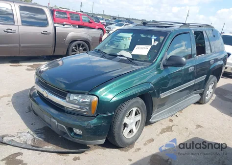 2002 Chevrolet Trailblazer Lt z USA, uszkodzony, nr VIN 1GNDS13S522254817